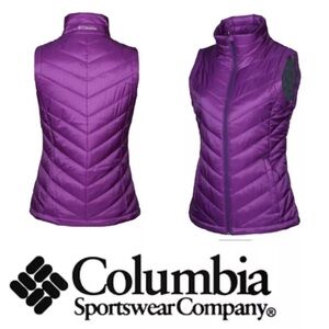 NWOT Columbia Women's Morning Light III Omni-Heat Water Resistant Vest Sz XS